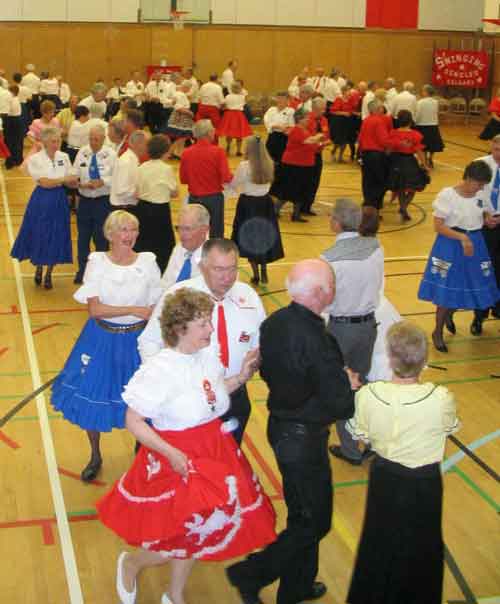 Freshman Square Dancing