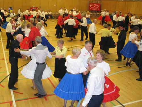 Freshman Square Dancing