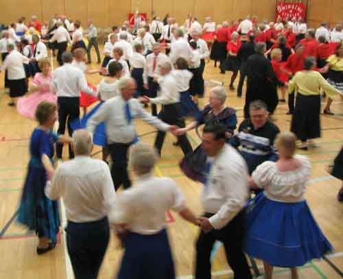 Freshman Square Dancing